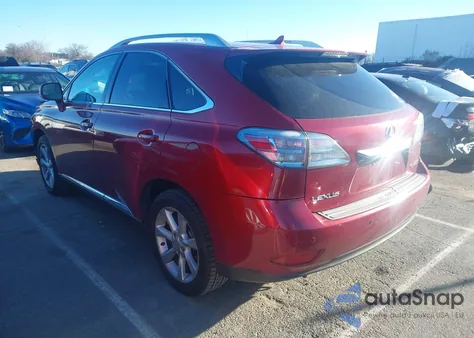 2010 Lexus Rx 350 from USA, damaged, VIN 2T2ZK1BA1AC017504